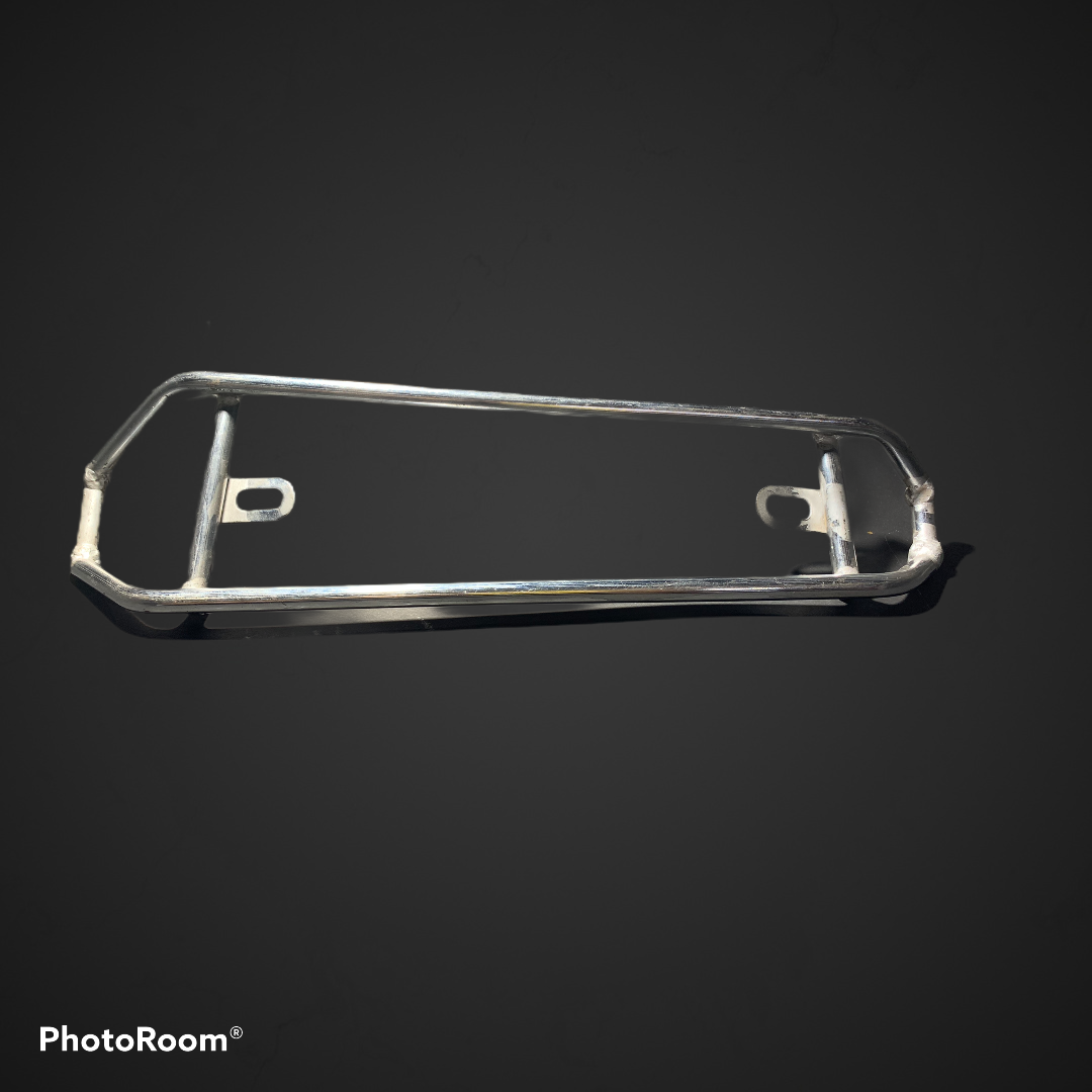 Two Wheeler Universal Silencer Guard - Color: Black