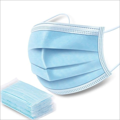 Sky Blue Disposable Mask