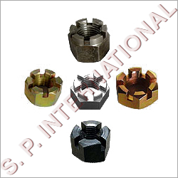 स्लॉटेड कैसल नट