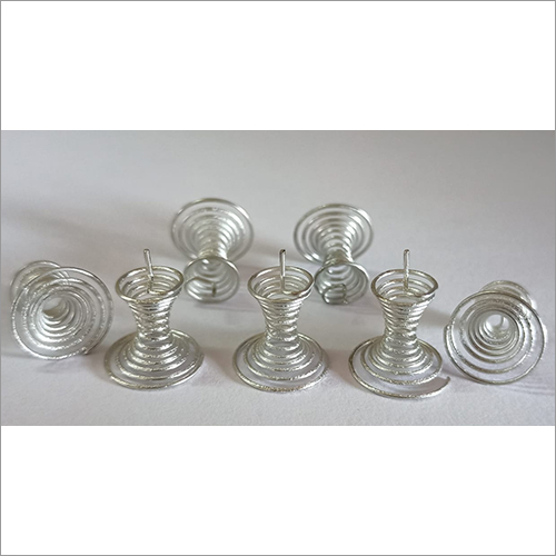 PCB Touch Spring - Coil Style, Different Sizes Available, Polished Surface Finish, Silver Color | Industrial Usage, Durable and Versatile Design