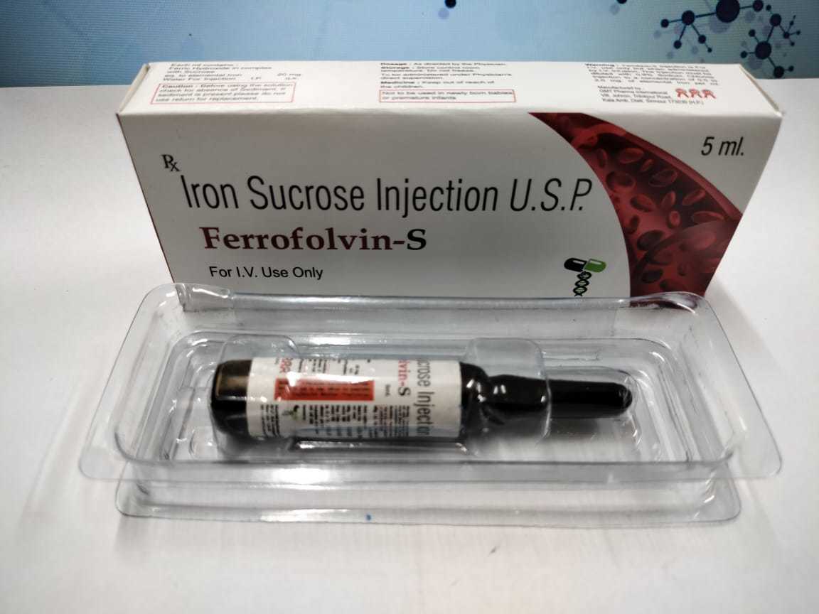 Ferrofolvin S Injection