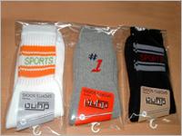 बुने हुए खेल मोजे