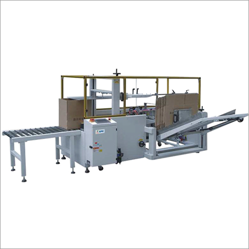 Metal Automatic Carton Forming And Bottom Sealing Machine