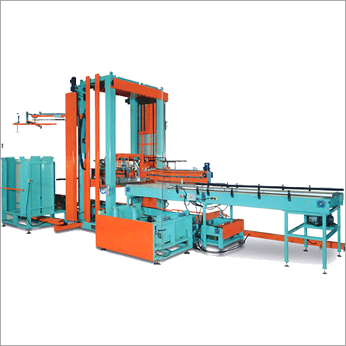 Low Level Empty Bottle Depalletizer Machine - Metal Structure, Automatic Operation, Electric Drive | Heavy Duty, Rust Resistant, Touch Screen Control Panel, Energy Efficient