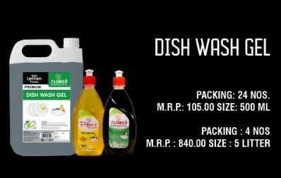 Green 500ml Dish Wash Gel