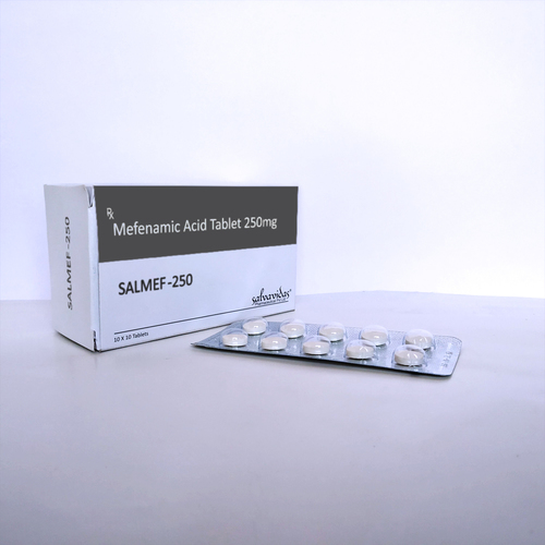 Mefenamic Acid Tablets - 250 mg and 500 mg Strengths, Analgesic and Anti-Inflammatory Pain Relief for All Ages, Effective for Menstrual Pain and Fever