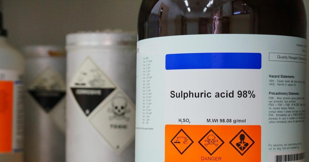 Sulphuric Acid Technical Grade Boiling Point: 337 0c