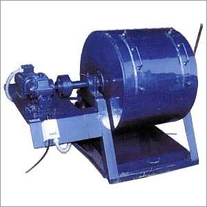 Abrasion Testing Machine - Steel, 3-Phase 440V AC Motor, 30-33 RPM Speed, 12 Hardened Steel Balls of 48mm | IS: 10070 Compliance, Wear Resistance Testing