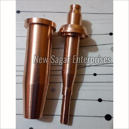 Lpg Gas Cutting Nozzle - Brass Material | Precision Designed For Efficient Gas Cutting Process