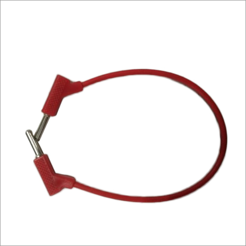 Gun Type 4mm Brass Banana Plug - Brass Material, 4mm Size, Red Color | Versatile Connectivity Solution for Audio and Electronic Applications