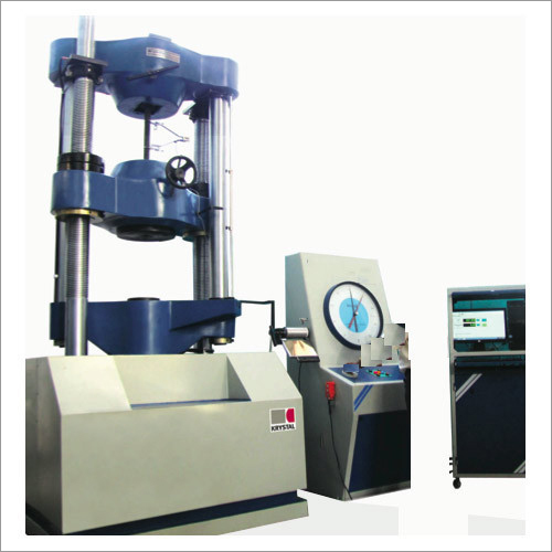 Computerized Universal Testing Machine - Mild Steel, 100 kN to 2000 kN Capacity | Electric Power Source, 20 Ton/day Production Rate, 2 Ton Weight