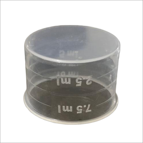 Transparent 10 Ml Plastic Measuring Cup