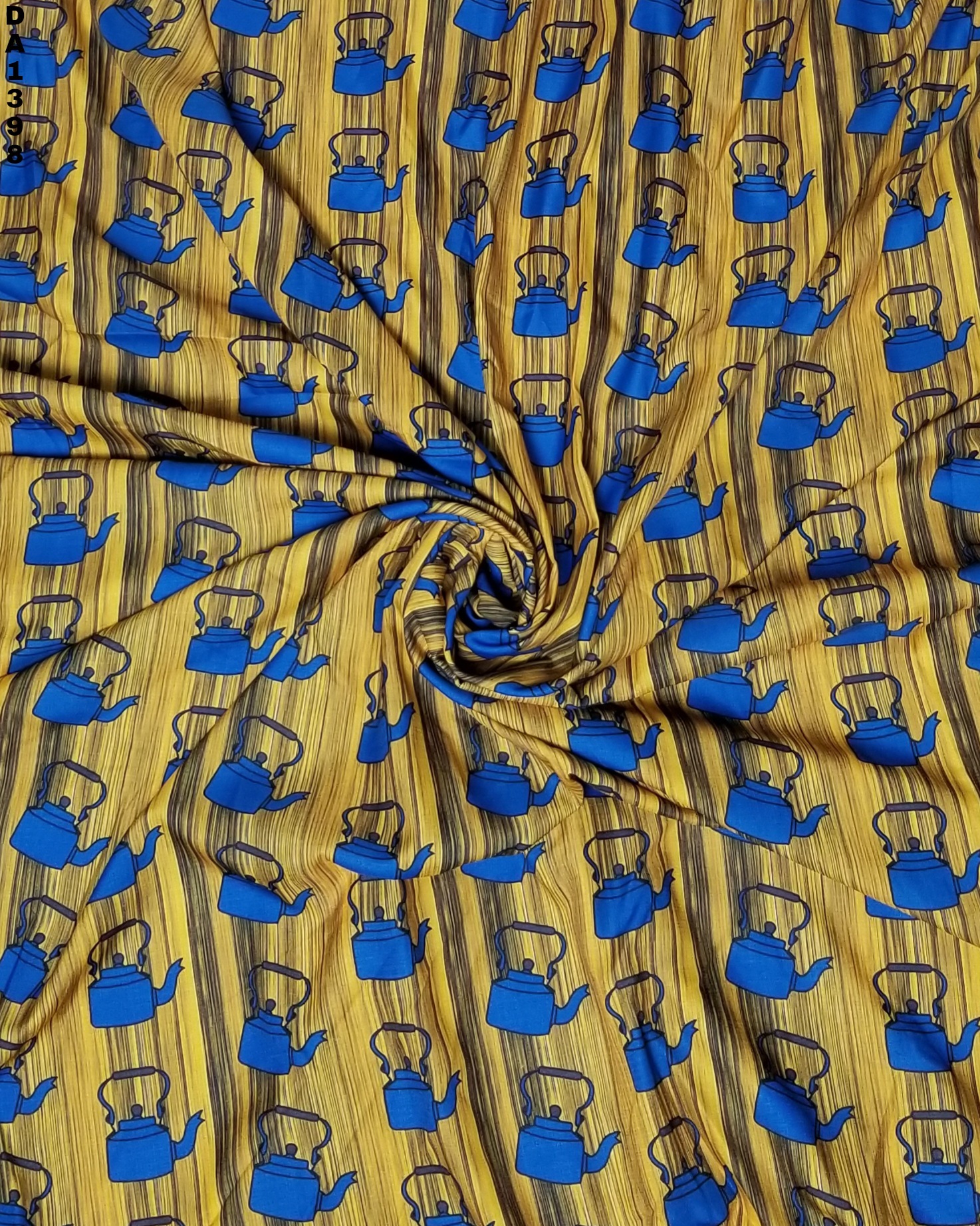 Digital Print Linen Silk Fabric - 58 Inch Width, Washable Material | Ideal For Garment Production In Vibrant Colors