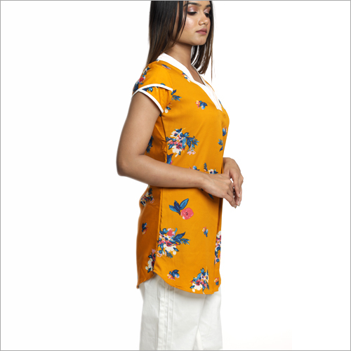 Washable Heavy Printed American Crepe Stylish Upper With Bottom Wear