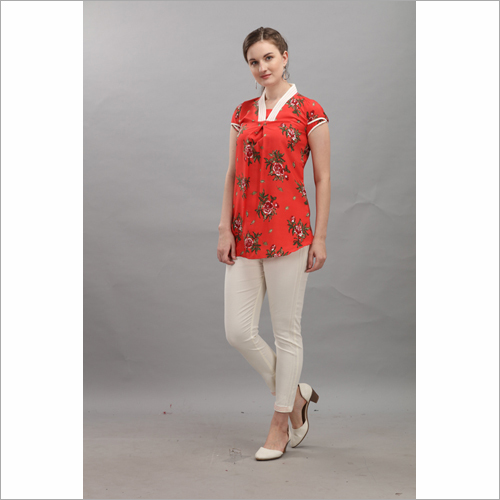 Washable Heavy Printed American Crepe Stylish Upper With Bottom Wear