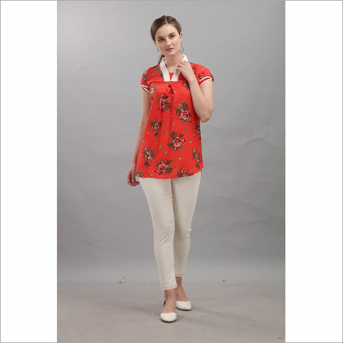 Washable Heavy Printed American Crepe Stylish Upper With Bottom Wear