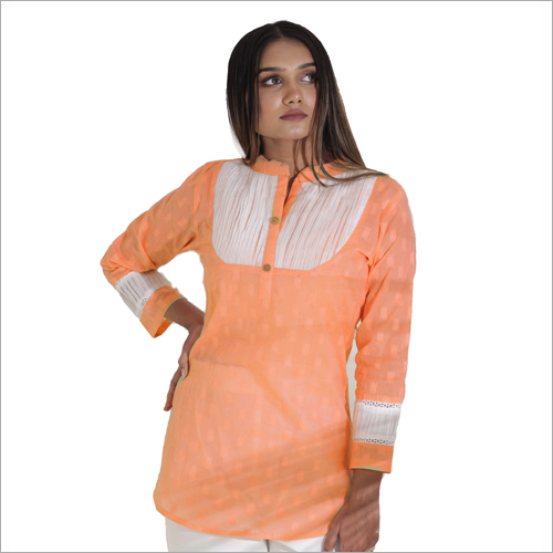 Washable Premium Weaving Cotton Top With Premium Lycra Bottom Set