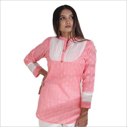 Washable Premium Weaving Cotton Top With Premium Lycra Bottom Set