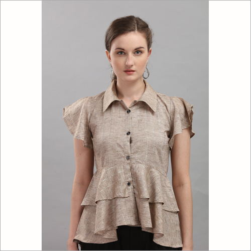 Washable Premium Weaving Cotton Top With Standard Quality Knitted Stylish Upper With Bottom Wear