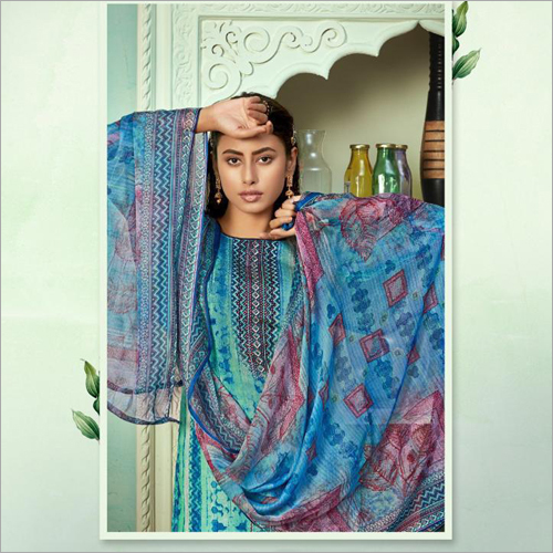 Kurta Plazzo Set - Jacquard Sirousky Diamond Print, Short Sleeves, Handwork, Washable, Available In Sizes S To Xxxl, Length 42 Inch
