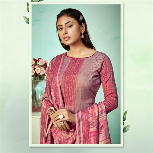 Kurta Plazzo Set - Jacquard Sirousky Diamond Print, Short Sleeves, Handwork, Washable, Available In Sizes S To Xxxl, Length 42 Inch