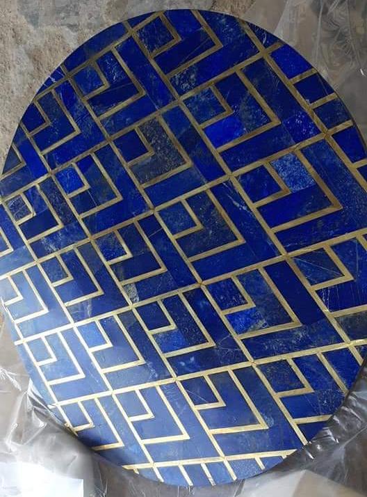 Lapis Lazuli - Crystal Material, Square Shape 5-30 Mm Size, Polished Blue Finish | Crack-resistant, Alluring Patterns, Expertly Designed