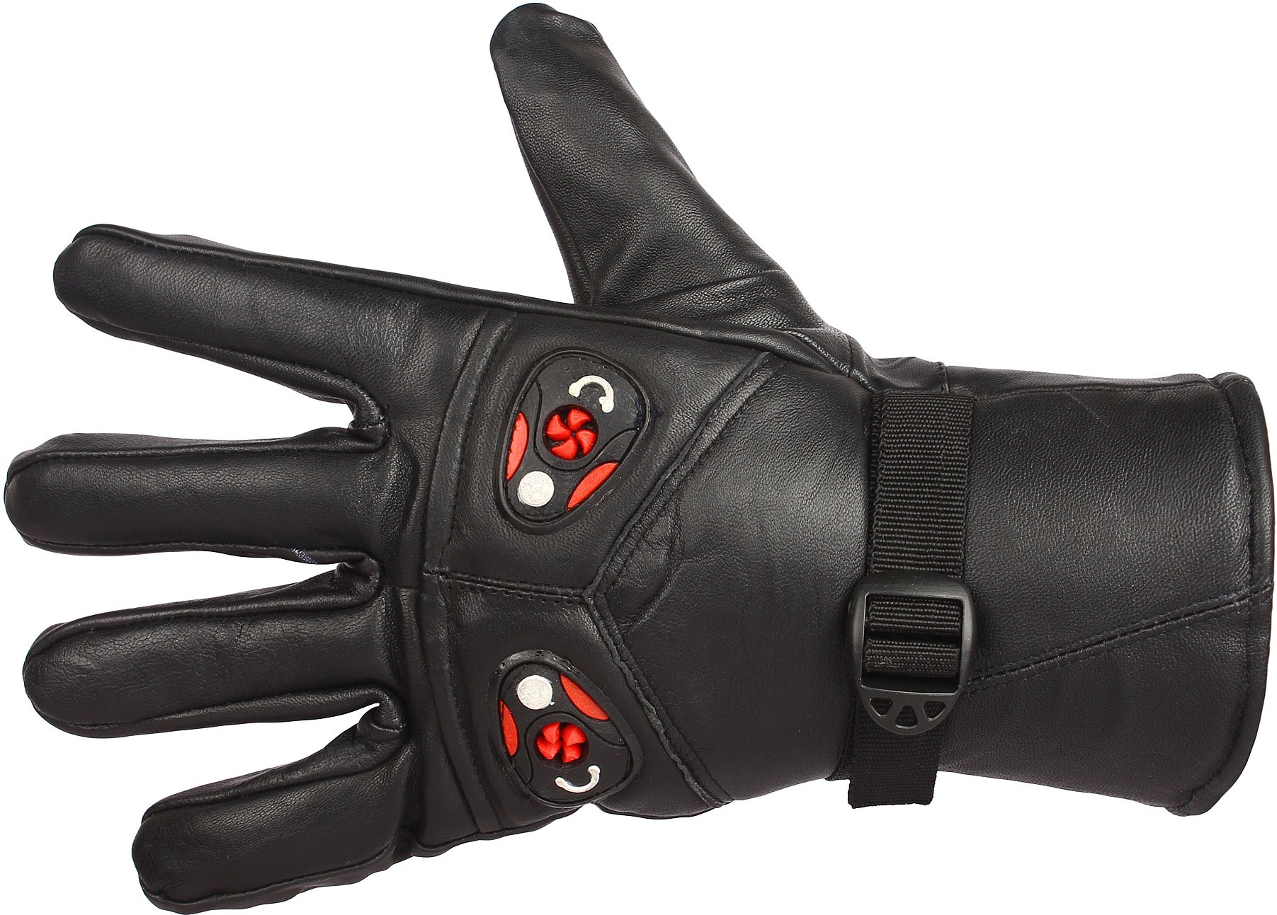 Leather Gloves - Pure Leather, All Size, Black, Unisex | 140g Weight, Standard Design, 6-month Warranty
