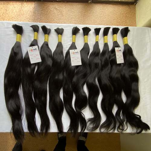 Indian Raw Unprocessed Bulk Hair Best Seller 100% Natural Vietnam Human Hair