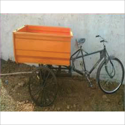 एफआरपी और मेटल गारबेज ट्राइसाइकिल रिक्शा