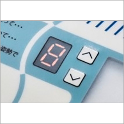 7-सेगमेंट टाइप मेम्ब्रेन स्विच