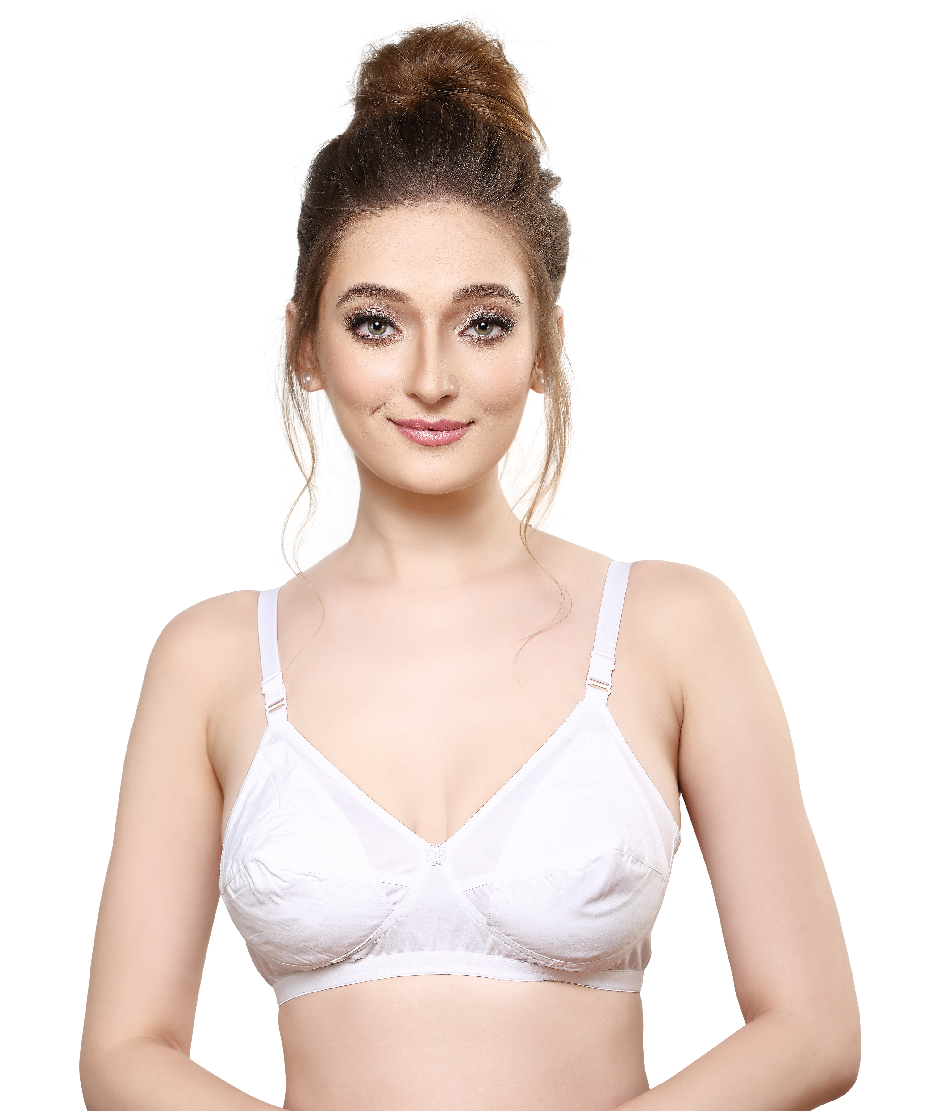 White Feeding Bra