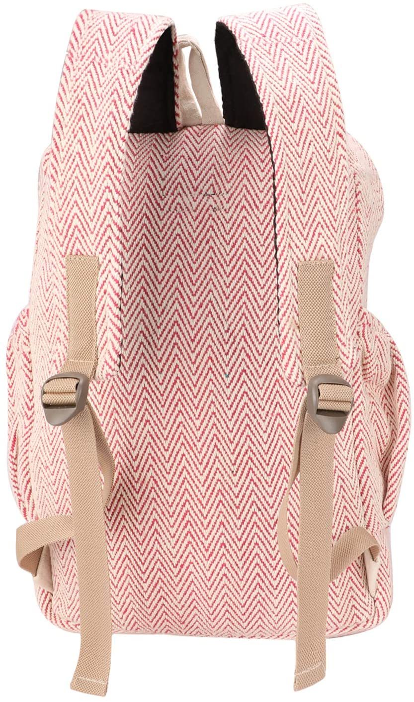 So Many Color Will Come Backpack Handmade Nepal With Laptop Sleeve
