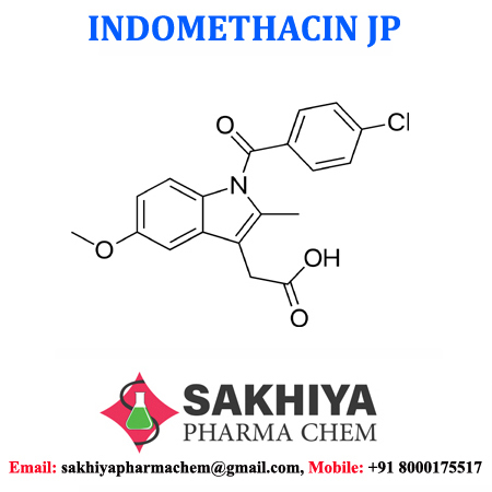 Indomethacin - White Crystalline Powder, Purity 98%-102%, Particle Size <10 Micron, Melting Point 68â°c, Water Soluble | Reduces Fever, Pain, Stiffness, And Swelling From Inflammation