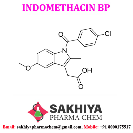 Indomethacin - White Crystalline Powder, Purity 98%-102%, Particle Size <10 Micron, Melting Point 68â°c, Water Soluble | Reduces Fever, Pain, Stiffness, And Swelling From Inflammation