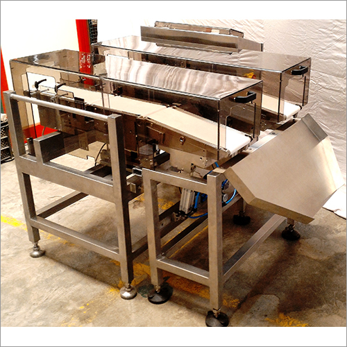 Silver Dual Track Checkweigher For 2 Lines