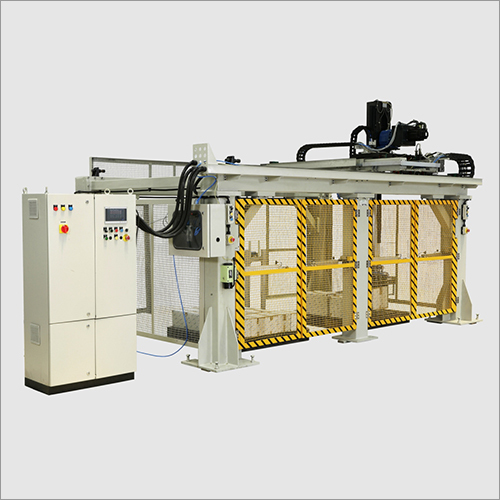 Gantry Palletizer - Mild Steel, High Speed, Safe & User-Friendly Design | Advanced Palletizing Technology, Low Maintenance, Multi SKU Recipe Selection