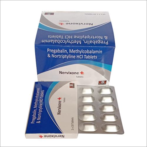 Pregabalin, Methylcobalamin And Nortriptyline Hcl Tablets General Medicines