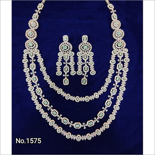 American Diamond Bridal Sets - Excellent Cut, Princess Cut Diamonds | Natural With Laser Drilled Enhancements, Silver And Golden Fancy Colors