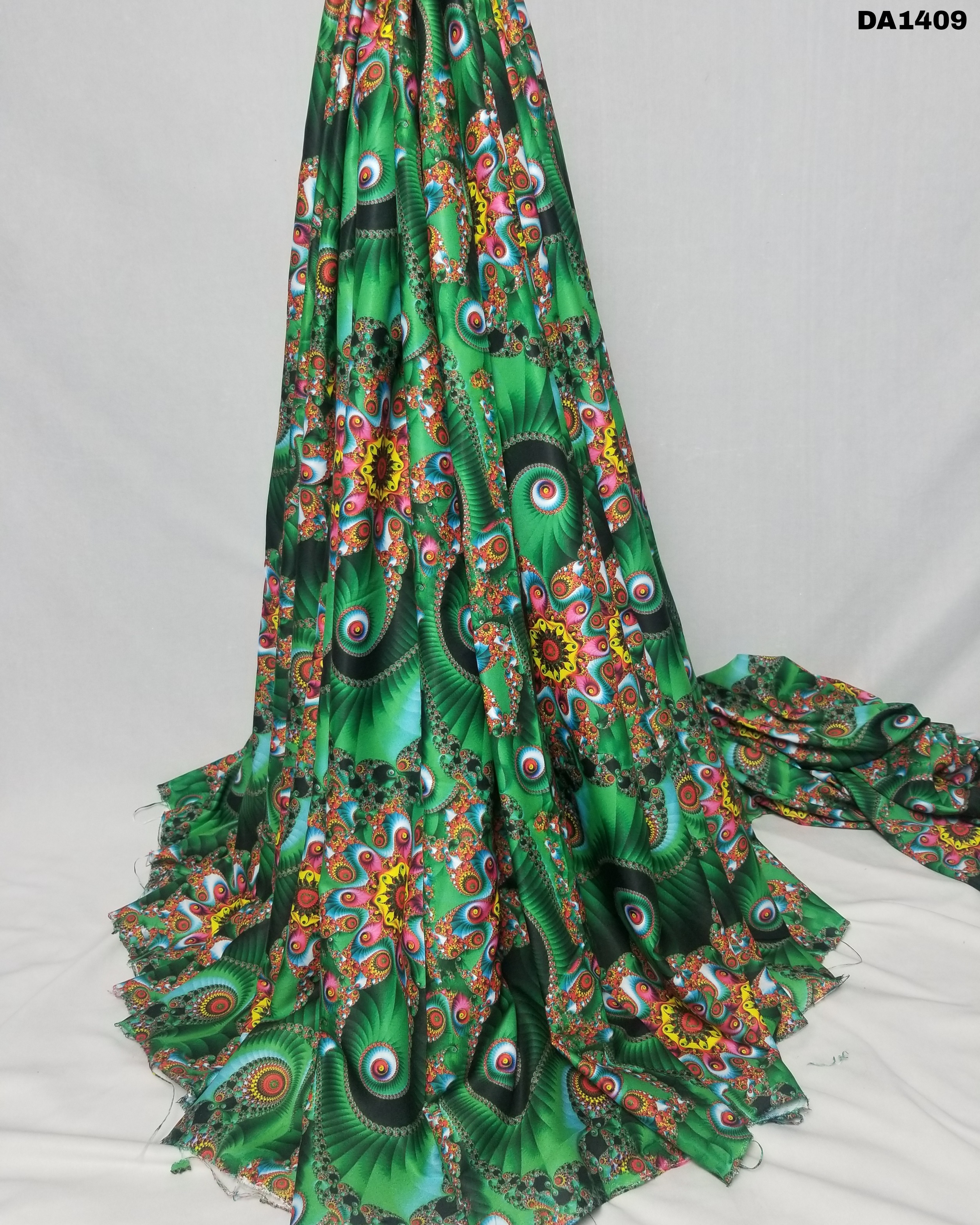Washable Digital Prints Micro Mini Sartin Silk Fabric