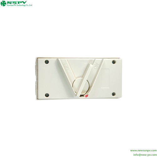 White Nspv Weatherproof Ac Switch Isolating Switch Ac Isolator