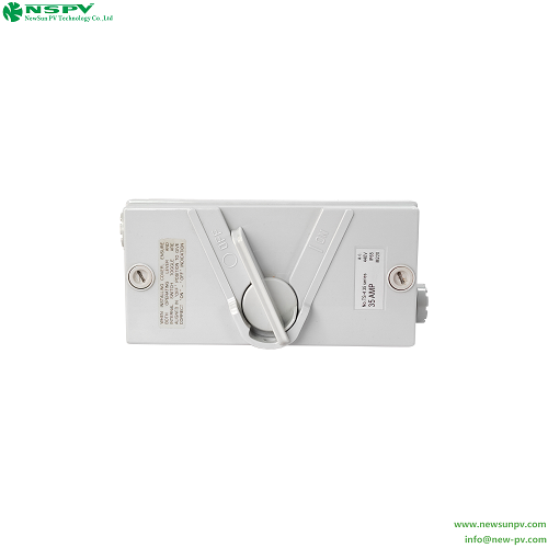 White Nspv Weatherproof Ac Switch Isolating Switch Ac Isolator
