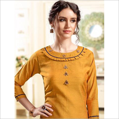 Ladies Dobby Ethnic Kurti