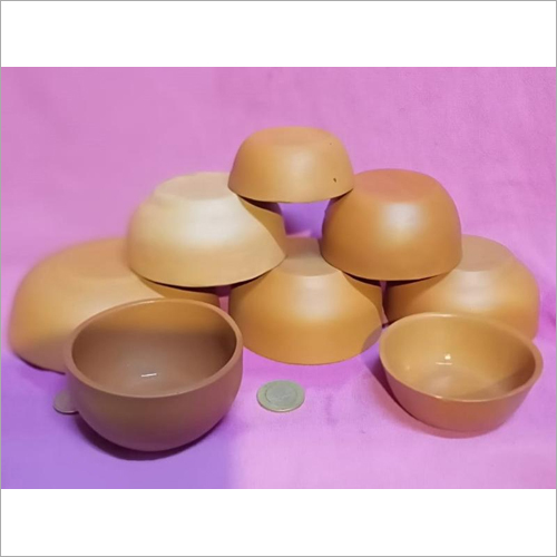6 Pcs Terracotta Pot - Terracotta Clay, 3 Inch Size, Red Color | Versatile Use for Indoor Serving in Homes, Canteens, Food Courts