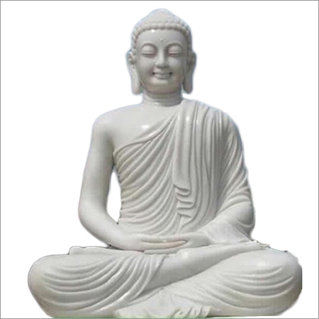टिकाऊ संगमरमर की बुद्ध प्रतिमा