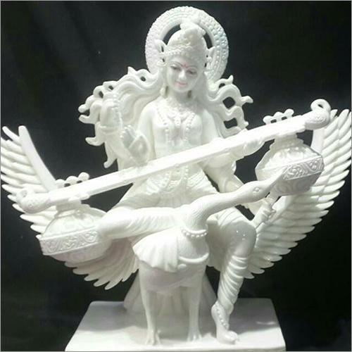 Durable Marble Saraswati Statue