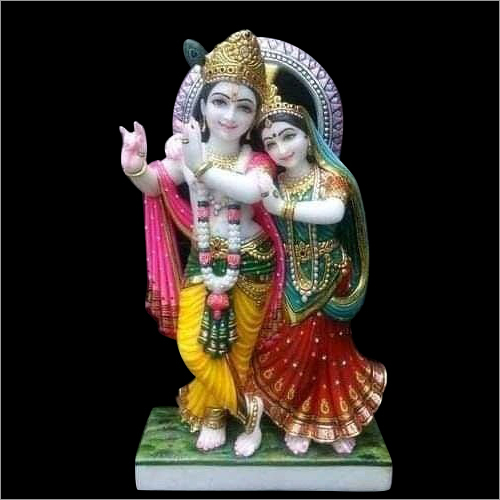 Durable Iskcon Radha Krishna Statue