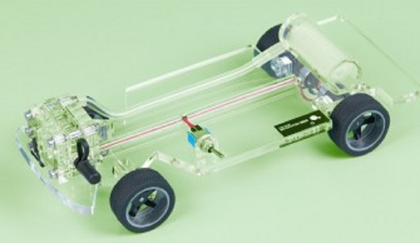 Solar Hydrogen Demo Car And Gas Station