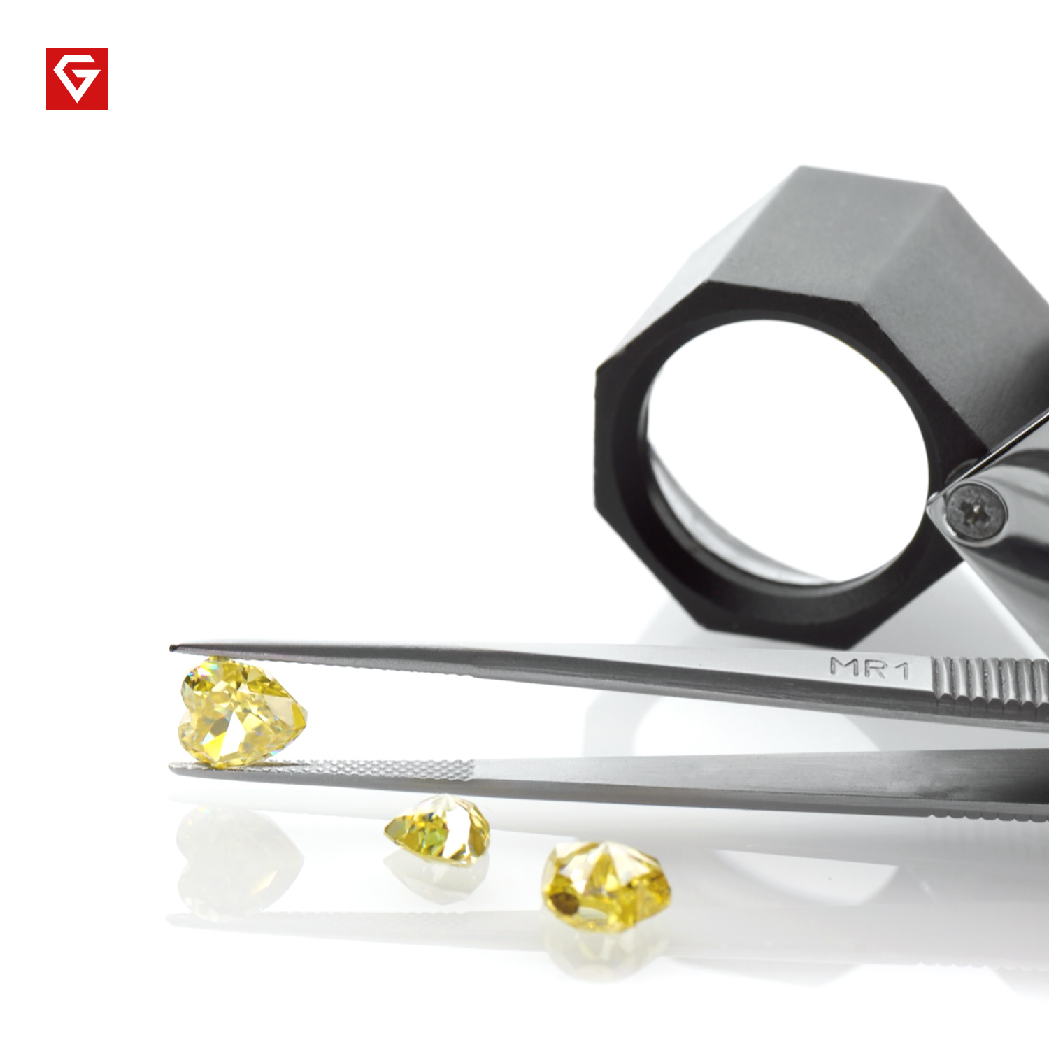 Vivid Yellow Color Morsonite Density: 3.22 G/cma Gram Per Cubic Meter (G/m3)