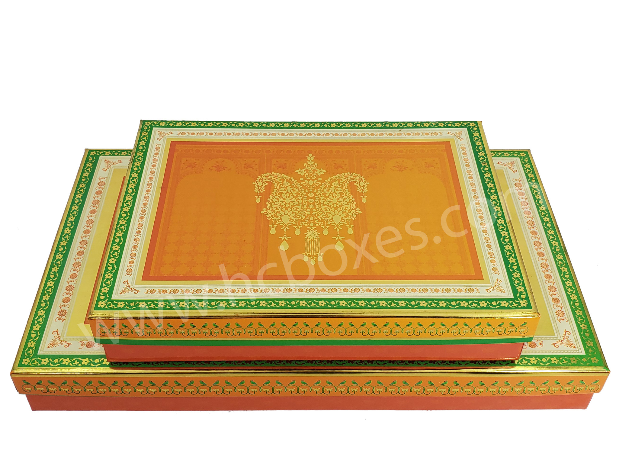 Glossy Lamination Laddu Box Covered