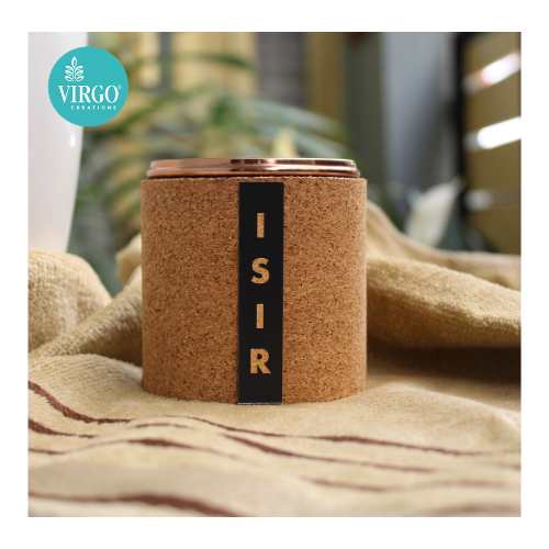 Isir Grapefruit And Bergamont Scented Natural Wax Metal Jar Candle Size: 7.5x7.5x8 Cm